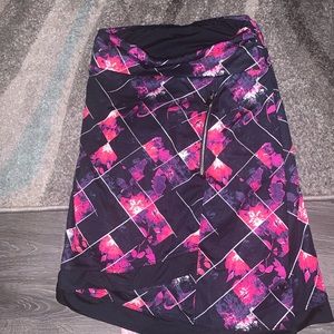 NWOT Plus size skirt with shorts underneath